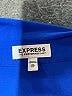 Express 100% Polyester Blue Long Sleeve Blouse Size XS - photo 7