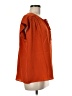 Vanessa Bruno Orange Short Sleeve Blouse Size EU 38 / US 8 - photo 4