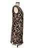 Connected Apparel 100% Polyester Paisley Black Cocktail Dress Size 10 - photo 4