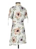 Blue Blush 100% Rayon Floral Gray Casual Dress Size S - photo 2