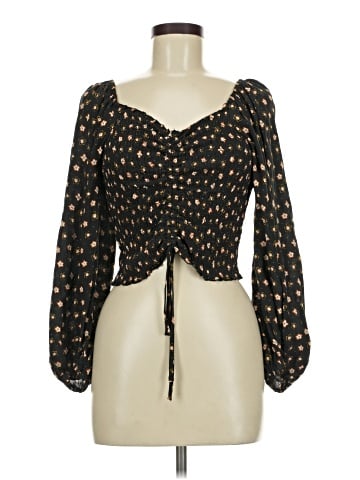 Topshop 3/4 Sleeve Blouse (view 1)
