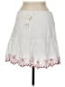 Francesca's 100% Cotton White Casual Skirt Size M - photo 2