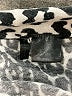 Etoile Animal Print Black Silver Cardigan Size M - photo 4