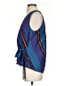 Allison Joy 100% Polyester Blue Sleeveless Blouse Size S - photo 5