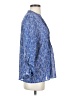HD in Paris 100% Polyester Blue Long Sleeve Blouse Size 4 - photo 4