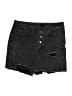 Refuge Black Denim Shorts Size 11 - photo 1