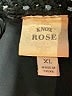 Knox Rose 100% Polyester Black Kimono Size XL - photo 7