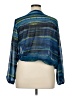 Valerie Stevens 100% Polyester Blue Long Sleeve Blouse Size XL - photo 2