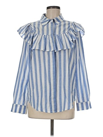 Clare V. Long Sleeve Blouse (view 1)