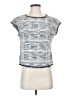 Max Studio Blue Short Sleeve Top Size XS - photo 1