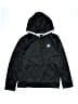 Adidas 100% Polyester Black Pullover Hoodie Size 14 - 16 - photo 1