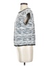 Max Studio Blue Short Sleeve Top Size XS - photo 5