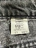 Levi's 100% Cotton Tweed Black Jeans Size 11M - photo 7