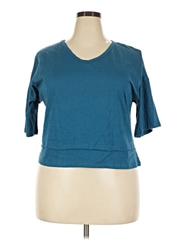 Unbranded 3/4 Sleeve T-Shirt (view 1)