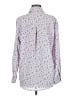 Ellison Floral Purple Long Sleeve Button-Down Shirt Size M - photo 2