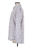 Ellison Floral Purple Long Sleeve Button-Down Shirt Size M - photo 5