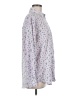 Ellison Floral Purple Long Sleeve Button-Down Shirt Size M - photo 4