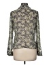 Quintessential Floral Green Long Sleeve Blouse Size M - photo 2