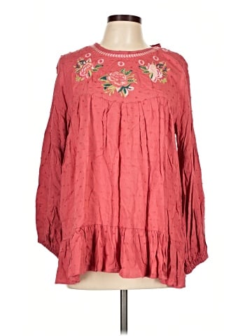 Solitaire Long Sleeve Blouse (view 1)