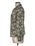 Quintessential Floral Green Long Sleeve Blouse Size M - photo 5