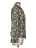 Quintessential Floral Green Long Sleeve Blouse Size M - photo 4
