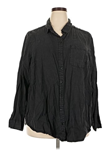 Torrid Long Sleeve Button-Down Shirt (view 1)