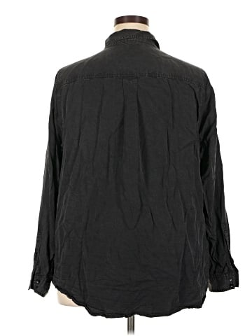 Torrid Long Sleeve Button-Down Shirt (view 2)
