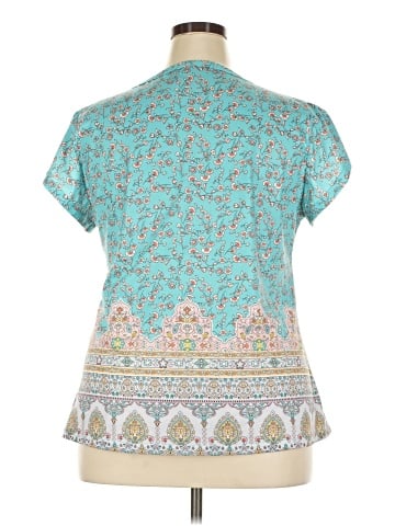 Unbranded Short Sleeve Blouse (view 2)