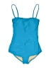 Gottex Solid Blue One Piece Swimsuit Size 10 - photo 1