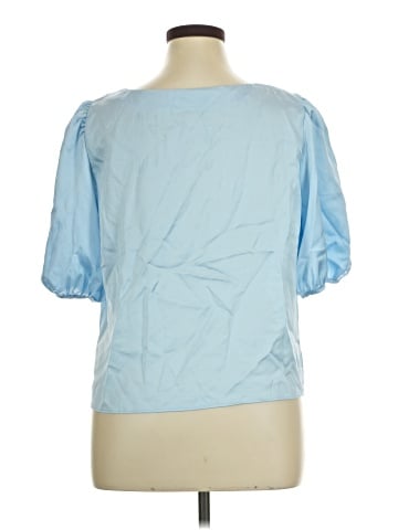 Ann Taylor Short Sleeve Blouse (view 2)
