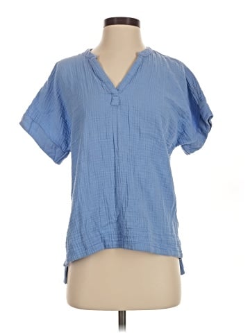 L.L.Bean Short Sleeve Blouse (view 1)