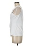 DKNY 100% Polyester White Sleeveless Blouse Size M - photo 5
