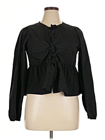 Velvet Heart Long Sleeve Polo (view 1)