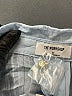 The Workshop Blue Long Sleeve Blouse Size M - photo 7