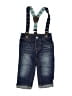 Koala Kids 100% Cotton Blue Overalls 3-6 MO / 6 MO - photo 1