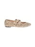 J.Crew Animal Print Tan Flats Size 12 - photo 1
