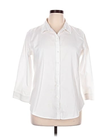 Coldwater Creek 3/4 Sleeve Button-Down Shirt (view 1)