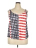 Unbranded 100% Polyester Silver Sleeveless Top Size XXL - photo 1