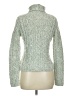 St. John's Bay Tweed Green Turtleneck Sweater Size M - photo 2