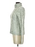 St. John's Bay Tweed Green Turtleneck Sweater Size M - photo 5