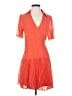 Alexis 100% Polyester Orange Cocktail Dress Size S - photo 1