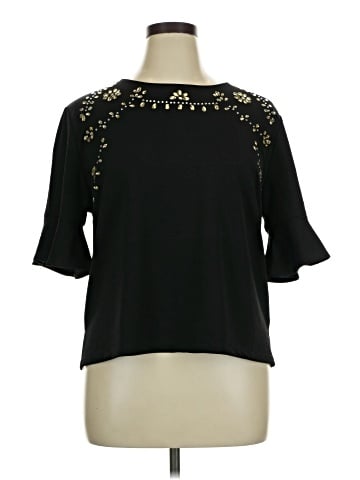7th Avenue Design Studio New York & Company 3/4 Sleeve Top (view 1)