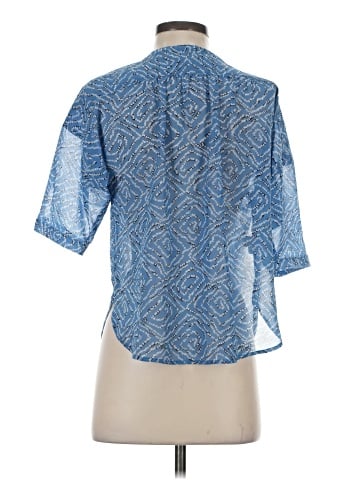 Ann Taylor LOFT Short Sleeve Blouse (view 2)