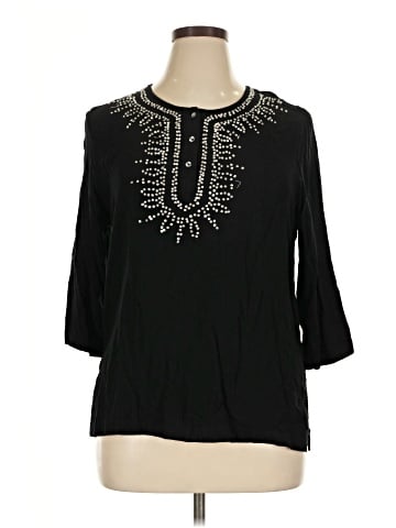 Cathy Daniels 3/4 Sleeve Blouse (view 1)