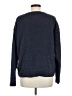 Uniqlo 100% Polyester Solid Blue Pullover Sweater Size M - photo 2