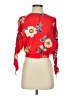 Desigual 100% Viscose Red 3/4 Sleeve Blouse Size XS - photo 1