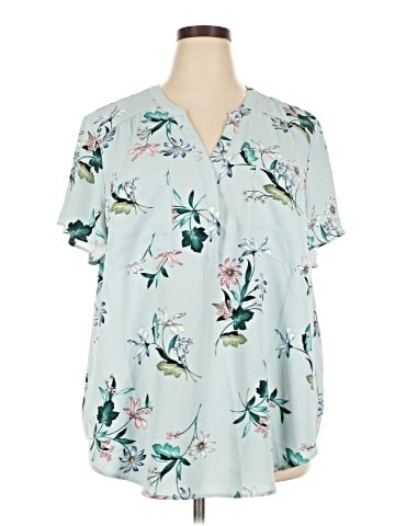 Torrid Short Sleeve Blouse (view 1)