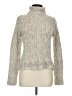 St. John's Bay Tweed Silver Turtleneck Sweater Size M - photo 1