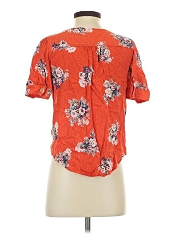 Maeve by Anthropologie Short Sleeve Blouse (view 2)