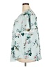 Torrid 100% Polyester Floral Teal Short Sleeve Blouse Size 3X Plus (3) - photo 5
